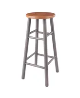 Winsome Huxton 2-Piece Wood Bar Stool Set