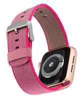 WITHit Pink Nylon Band designed for Apple Watch 42mm (Series 10) & 38/40/41mm
