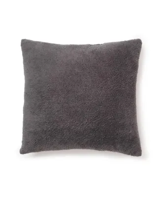 Dormify Sherpa Square Pillow, 20" x 20", Ultra-Cute Styles to Personalize Your Room