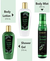 Lovery 3-Pc. Eucalyptus Spearmint Bath & Body Set