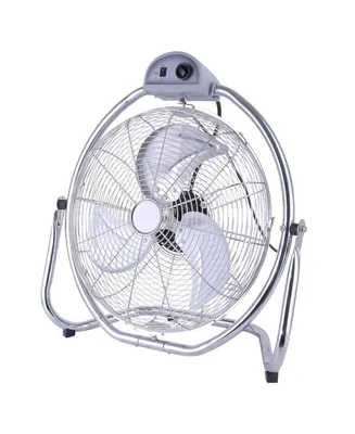 Optimus 20 in. Grade Oscillating High Velocity Fan with Chrome Grill