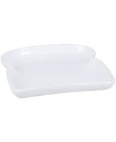 Bia Cordon Bleu Toast Shaped Plates, 6.25 "