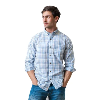 Hope & Henry Mens' Poplin Button Down Shirt