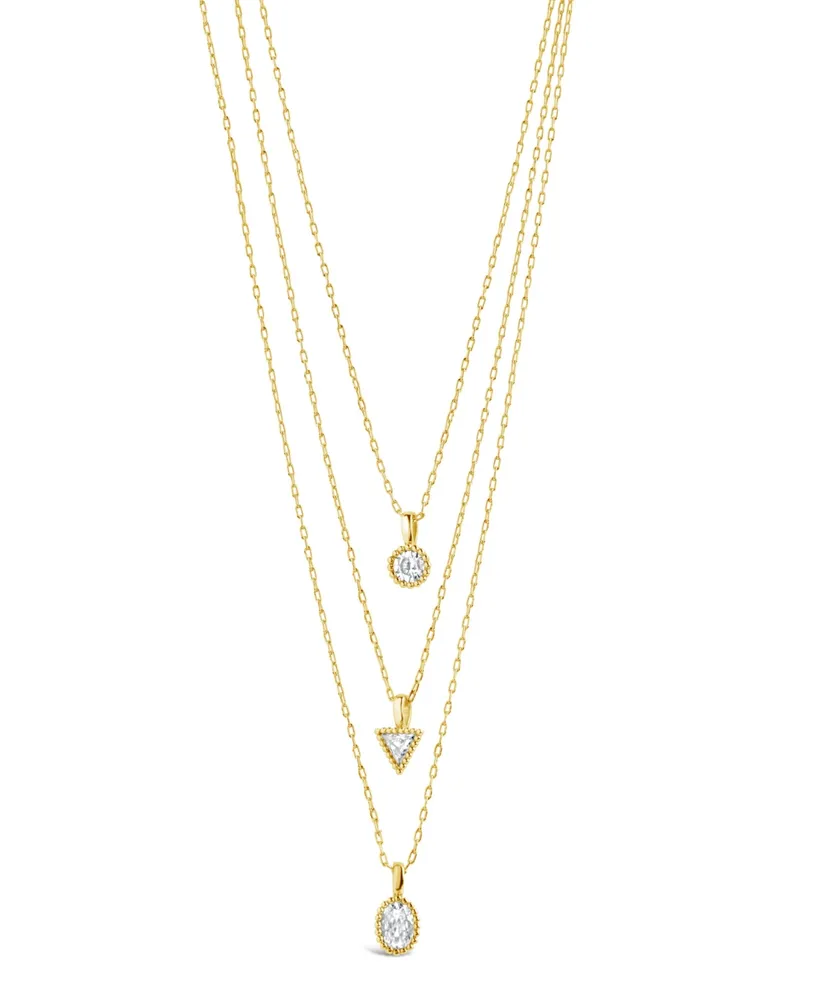 Sterling Forever Julie Layered Necklace