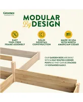 Greenes Fence Co 4 ft x 4 ft x 5.5 ft Raised Kit Garden