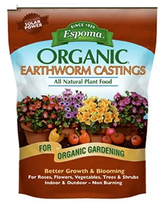 Espoma EC4 Earthworm Castings Potting Mix, 4-Qt.