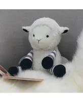 Lambs & Ivy Little Sheep White/Gray Plush Lamb Stuffed Animal Toy - Ivy