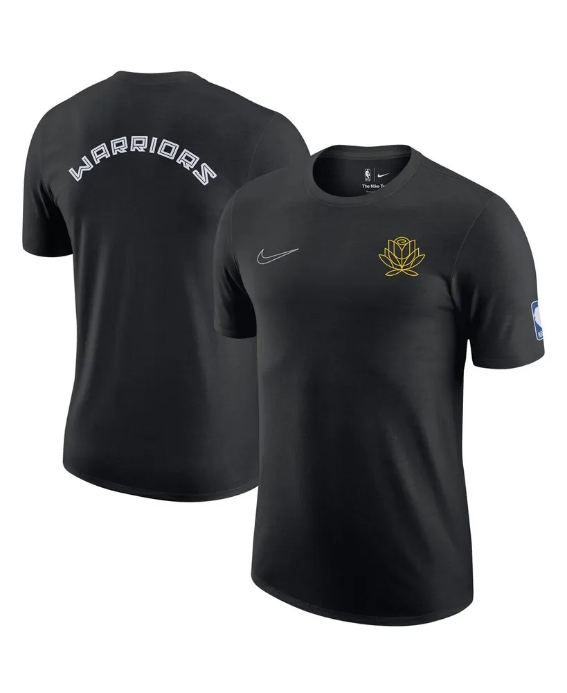 Men's Nike Black Golden State Warriors 2022/23 City Edition Courtside Max90 Backer T-shirt