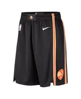 Men's Nike Black Atlanta Hawks 2022/23 City Edition Swingman Shorts