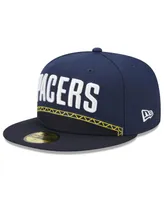 Men's New Era Navy Indiana Pacers 2022/23 City Edition Official 59FIFTY Fitted Hat