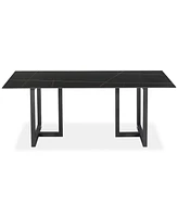 Emila 78" Rectangle Sintered Stone Mix and Match Dining Table, Created for Macy's