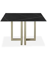 Emila Square Sintered Stone Dining Table, Created for Macy's