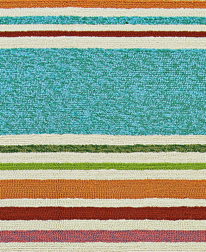 Couristan Covington Sherbet Stripe 2' x 4' Area Rug