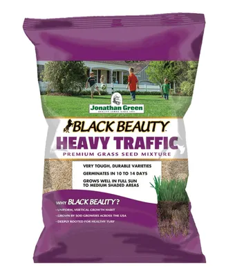 Jonathan Green Black Beauty Heavy Traffic Lawn Fescue Grass Seed, 7lb