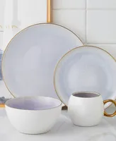 Stone Lain Josephine 16 Pieces Dinnerware Set, Service For 4