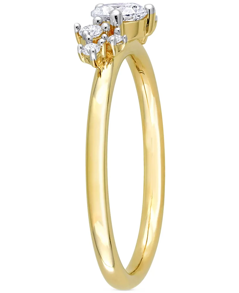 Diamond Engagement Ring (1/2 ct. t.w.) 14k Gold