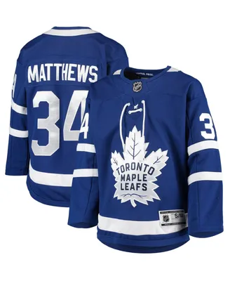 Big Boys Auston Matthews Blue Toronto Maple Leafs Home Premier Player Jersey