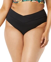 Coco Reef Women's Serene V-Waist Crossover Bikini Bottoms