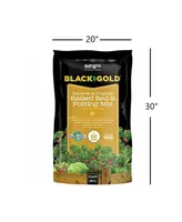 Black Gold Natural & Organic Bed & Pott Mix, 1.5-Cu. Ft. - Qty 1
