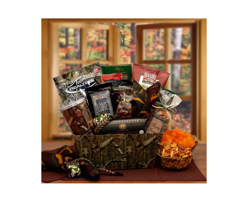 Gbds It's A Camo Thing Gift Set- gift for a man - fishing gift basket