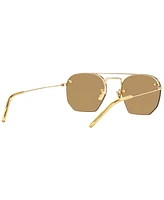 Saint Laurent Unisex Sunglasses, Sl 422 - Gold