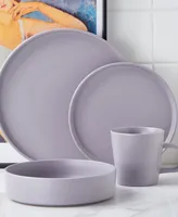 Stone Lain Cleo 16 Pieces Dinnerware Set, Service For 4