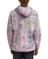 Reason Men's Paisley Full Zip Anorak Jacket