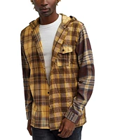 Reason Men's Scorpion Hooded Flannel Shirt