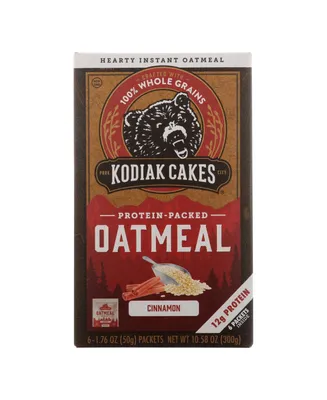 Kodiak Cakes - Oatmeal Cinnamon Packets - Case of 6-6/1.76OZ