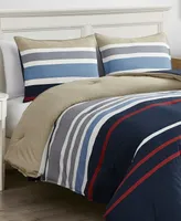 Nautica Bradford Reversible -Piece Duvet Cover Set