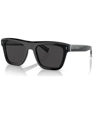 Dolce&Gabbana Men's Low Bridge Fit Sunglasses
