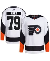 Men's adidas Carter Hart White Philadelphia Flyers Reverse Retro 2.0 Authentic Player Jersey