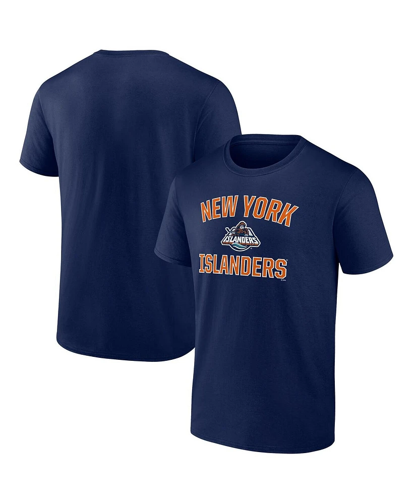 Men's Fanatics Navy New York Islanders Special Edition 2.0 Wordmark T-shirt