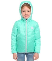 Rokka&Rolla Girls Reversible Lightweight Puffer Jacket