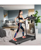 1.0HP Folding Treadmill Electric Support Motorized