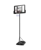 Costway Height Adjustable Portable Basketball Hoop System