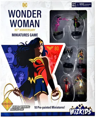 WizKids Games Dc Comics HeroClix Wonder Woman 80th Anniversary Miniatures Game