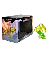 WizKids Games Dungeons Dragons Icons of the Realms Adult Emerald Dragon Premium Figure