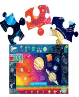 Eeboo Solar System 100 Piece Puzzle Set