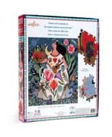 Eeboo Piece and Love Mother Earth 1000 Piece Square Adult Jigsaw Puzzle Set