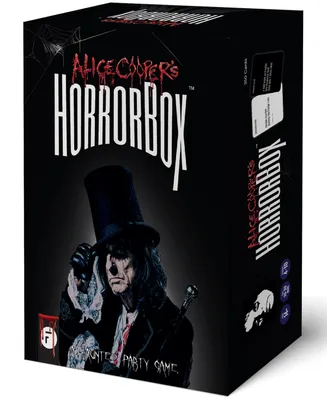 HorrorBox Fitz Alice Cooper's a Haunted Party Night 350 Scary Cards Family Horror Movie Box Game