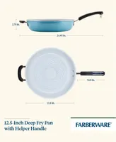Farberware Eco Advantage Ceramic Nonstick 12.5-Inch Deep Frying Pan