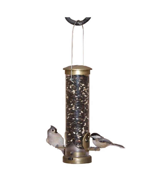 Aspects (ASP394) Quick-Clean Seed Tube Feeder, Small, Antique Brass