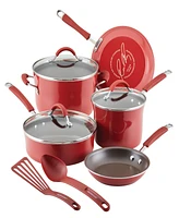 Rachael Ray Cucina Porcelain Enamel 10 Piece Nonstick Cookware Set