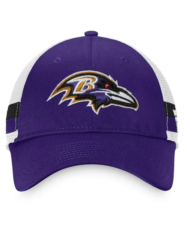 Men's '47 Black Baltimore Ravens Altitude II MVP Trucker Snapback Hat