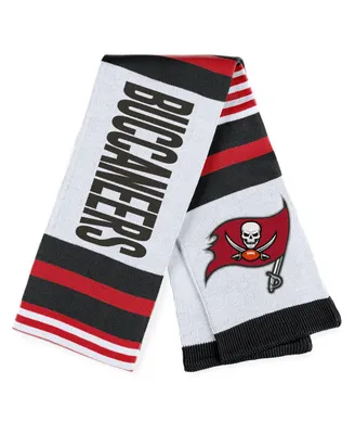 Women's Wear by Erin Andrews Tampa Bay Buccaneers Jacquard Striped Scarf