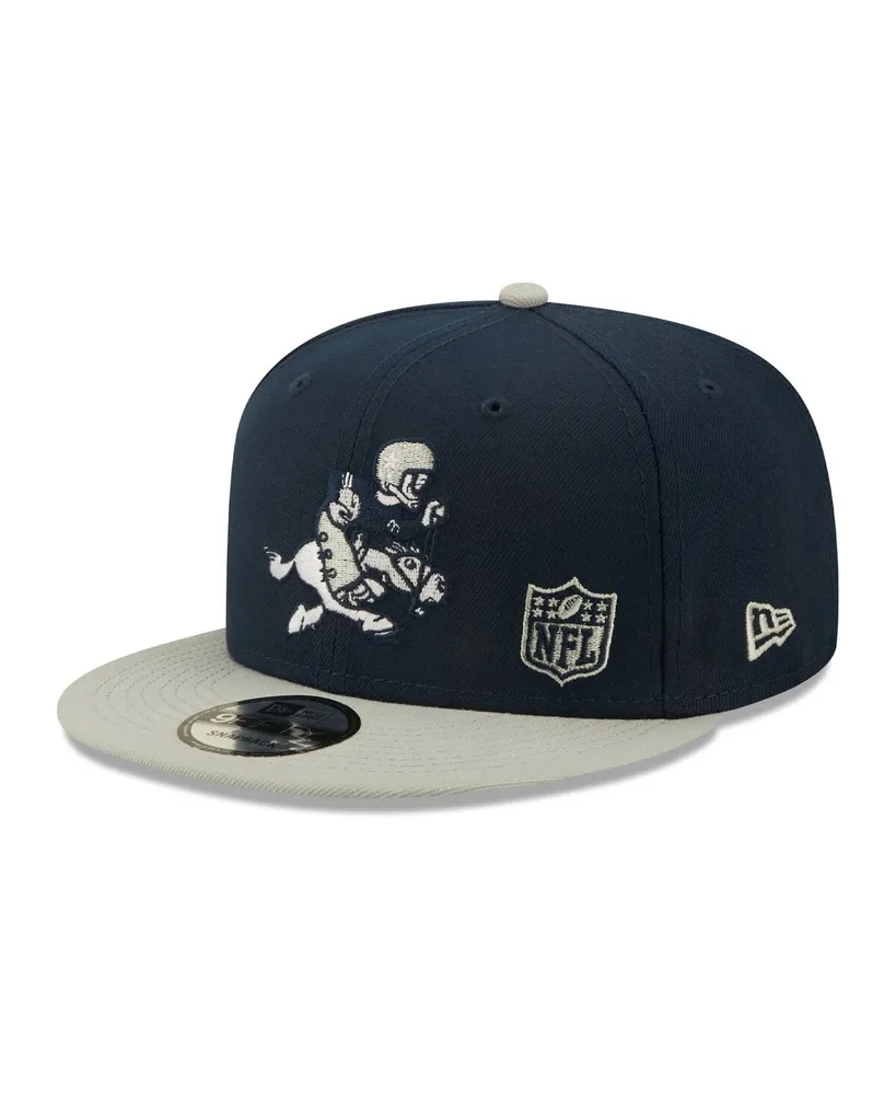 Men's Dallas Cowboys New Era Navy Script 9FIFTY Snapback Hat