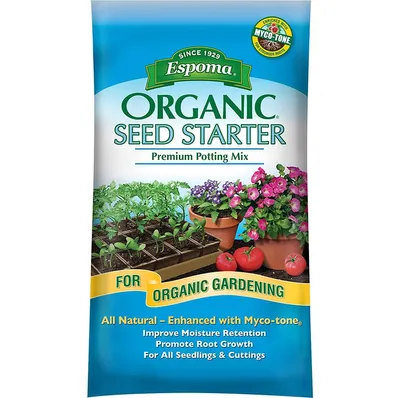 Espoma Organic Seed Starter Premium Potting Mix, 16-Quart