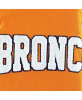 Men's Tommy Hilfiger Orange, White Denver Broncos Alex Long Sleeve Hoodie T-shirt