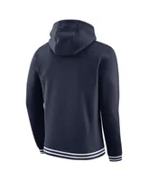 Men's Nike Navy Georgetown Hoyas Sketch Retro Pullover Hoodie